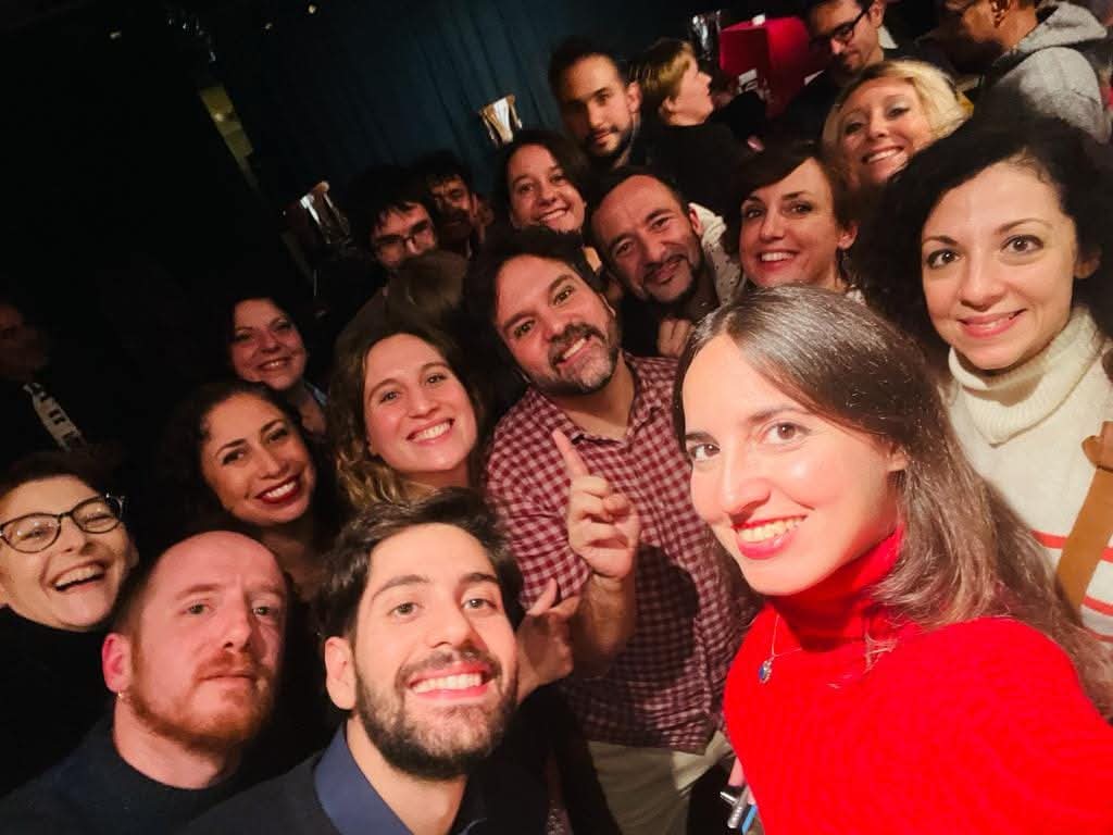 Stage performance in progress